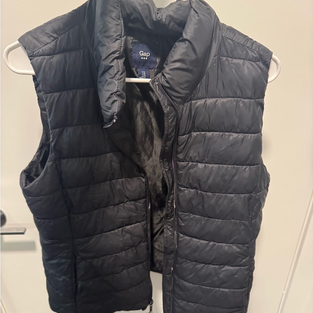 GAP Quilted Black Vest